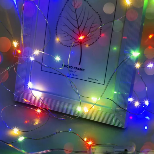 Rosnek Multikleur LED Kerstverlichting 100 Meter 800 LEDs - Lichtsnoer met Geheugenfunctie & 8 Lichtmodi - IP44 - Kerstdecoratie voor Feesten en Buiten