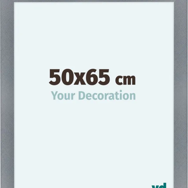 yd. Your Decoration - Fotolijst 50x65 cm - MDF - Aluminium Geborsteld - Como