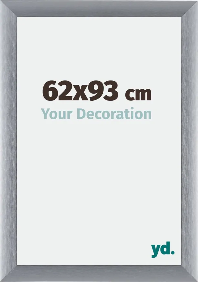 yd. Your Decoration - Fotolijst 62x93 cm - Aluminium - Zilver Geborsteld - Tucson