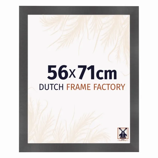 Dutch Frame Factory Fotolijst 56x71 cm - MDF - Zwart Mat - Praag
