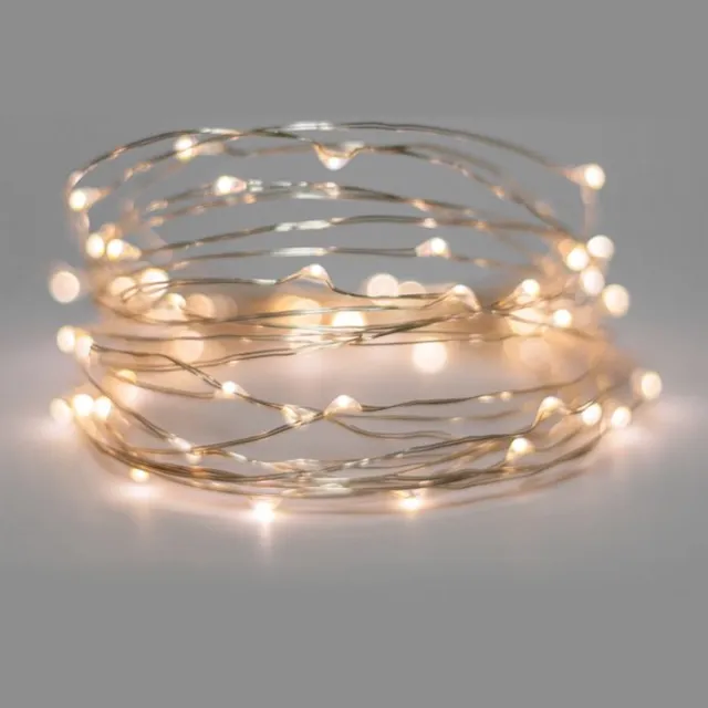 Luksus Kerstverlichting Zilverdaad vormbaar - 36 meter - 1200 LED lampjes - warm wit zilverdraad - 8 functies - ip44 voor binnen en buiten