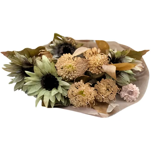 Buitengewoon Boet Boeket gedroogde kunstbloemen groen Buitengewoon de Boet