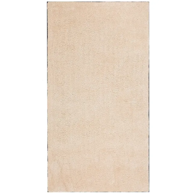 Beliani DEMRE - Shaggy vloerkleed - Lichtbeige - 80 x 150 cm - Polyester