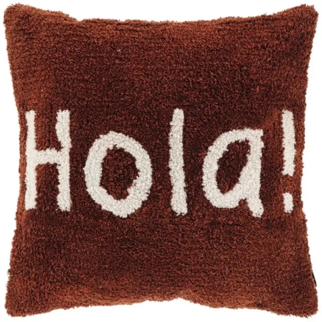 Unique Living Sierkussen Hola - Marsala - 45x45cm Bruin
