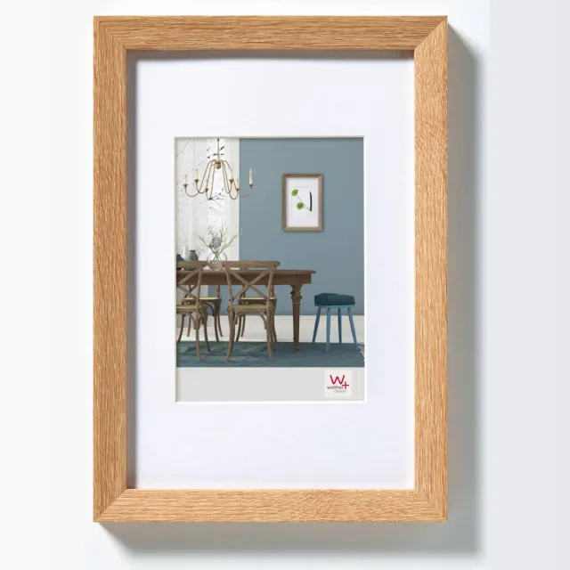 Walther Fiorito - MDF Houten lijst - Fotoformaat 30x45 cm - Licht Eiken Lichte eik