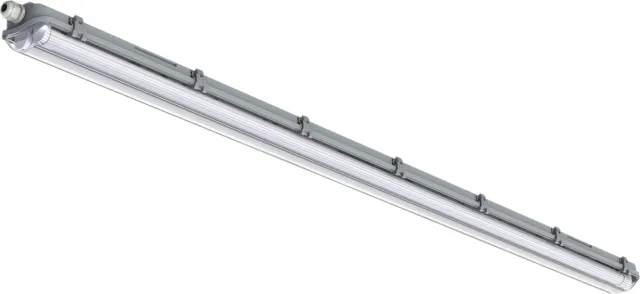 LED's light by Shada FastFix LED TL Armatuur dubbel 150 cm incl. 2 x LED TL lamp - voor alle ruimtes - 150cm Grijs