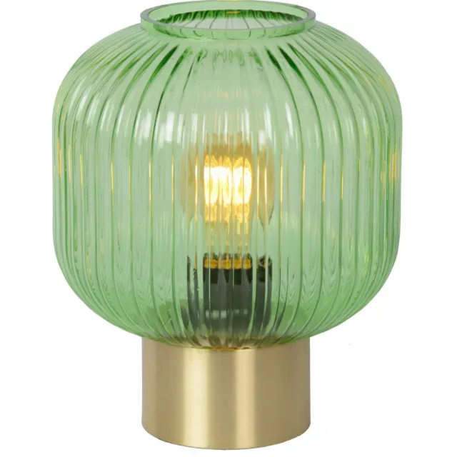 Lucide glazen tafellamp - groen