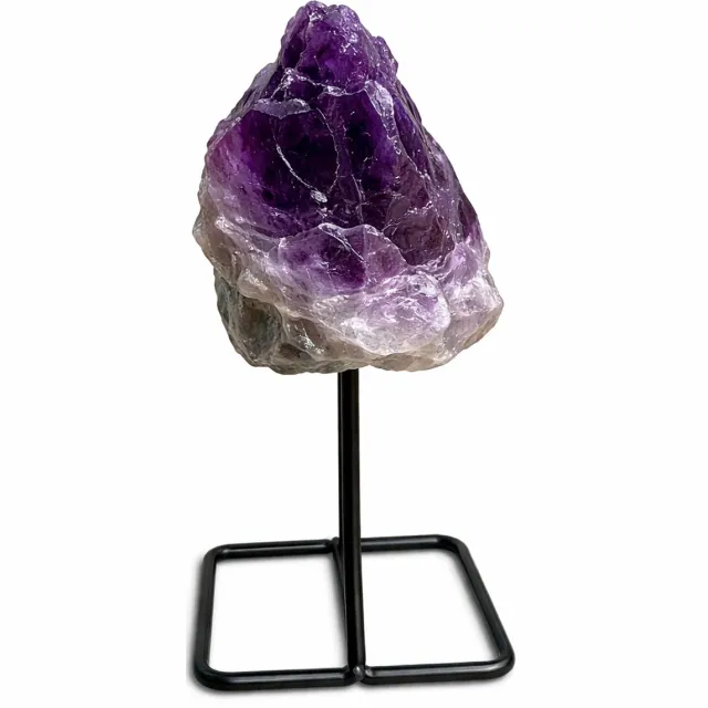 S4H Amethist op Standaard (10–12 cm) – Pure, kalmerende uitstraling Amethist ruw