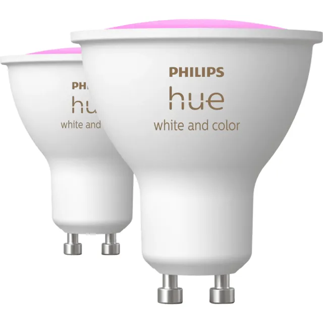 Philips Hue White and Color GU10 2-pack