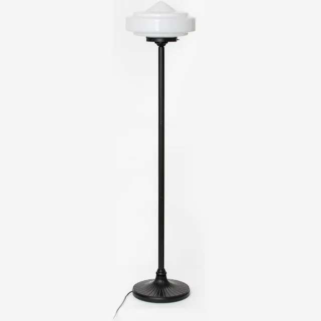 Coloured by Art Vloerlamp Pointy Stairs Moonlight - Art Deco Trade Zwart