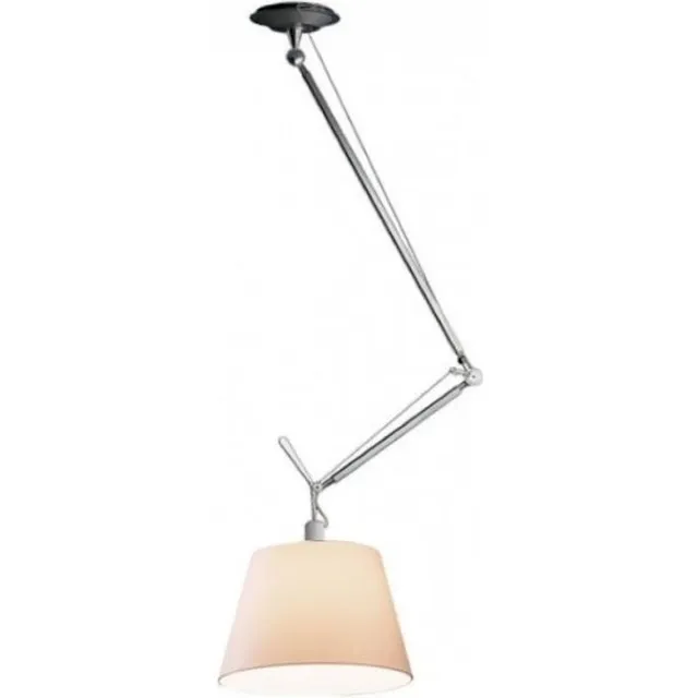 artemide Tolomeo Decentrata hanglamp Ø 42 cm perkament