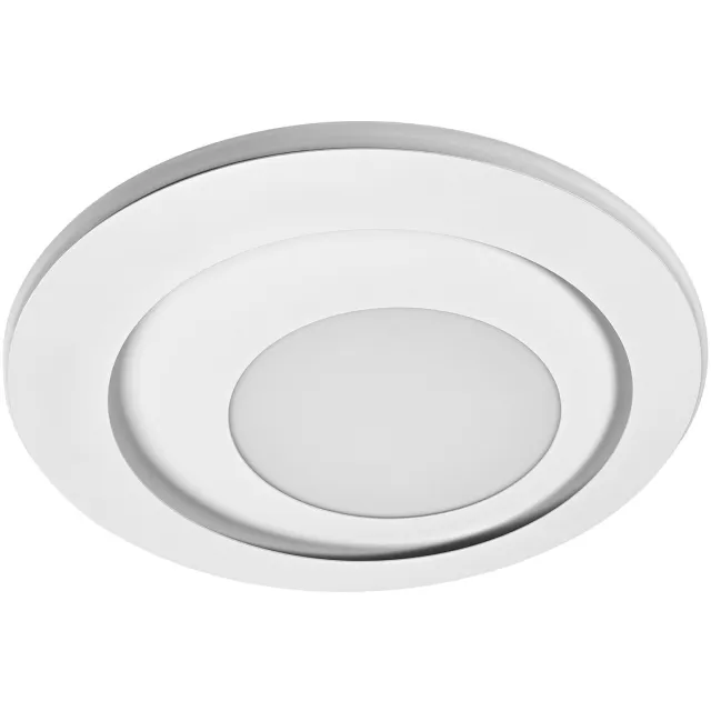 Osram ORBIS SPIRAL RD CL LED plafondlamp 400mm, wit, 27W, 3000lm, lichtkleur warmwit, effectieve indirecte en directe lichtverdeling, long life, rond, IP20, 3000K.