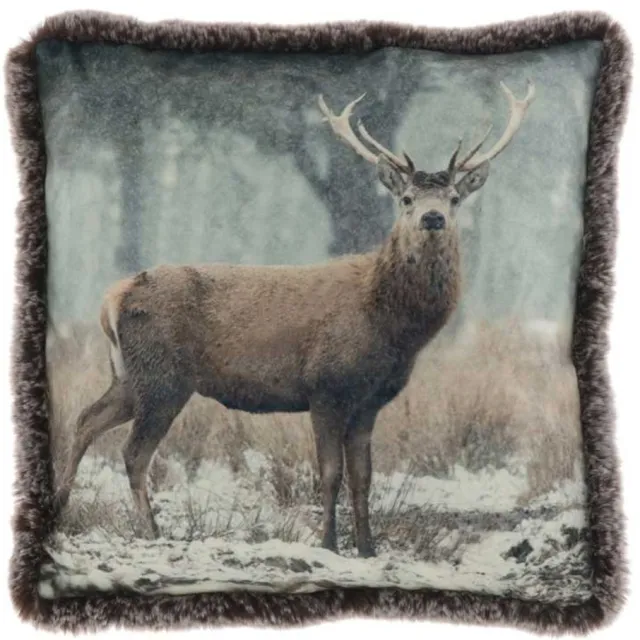 Kussen Reindeer Print Dessin 2