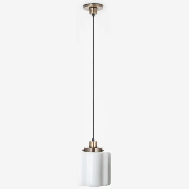 Coloured by Art Hanglamp aan snoer Kramer 20's Brons - Art Deco Trade