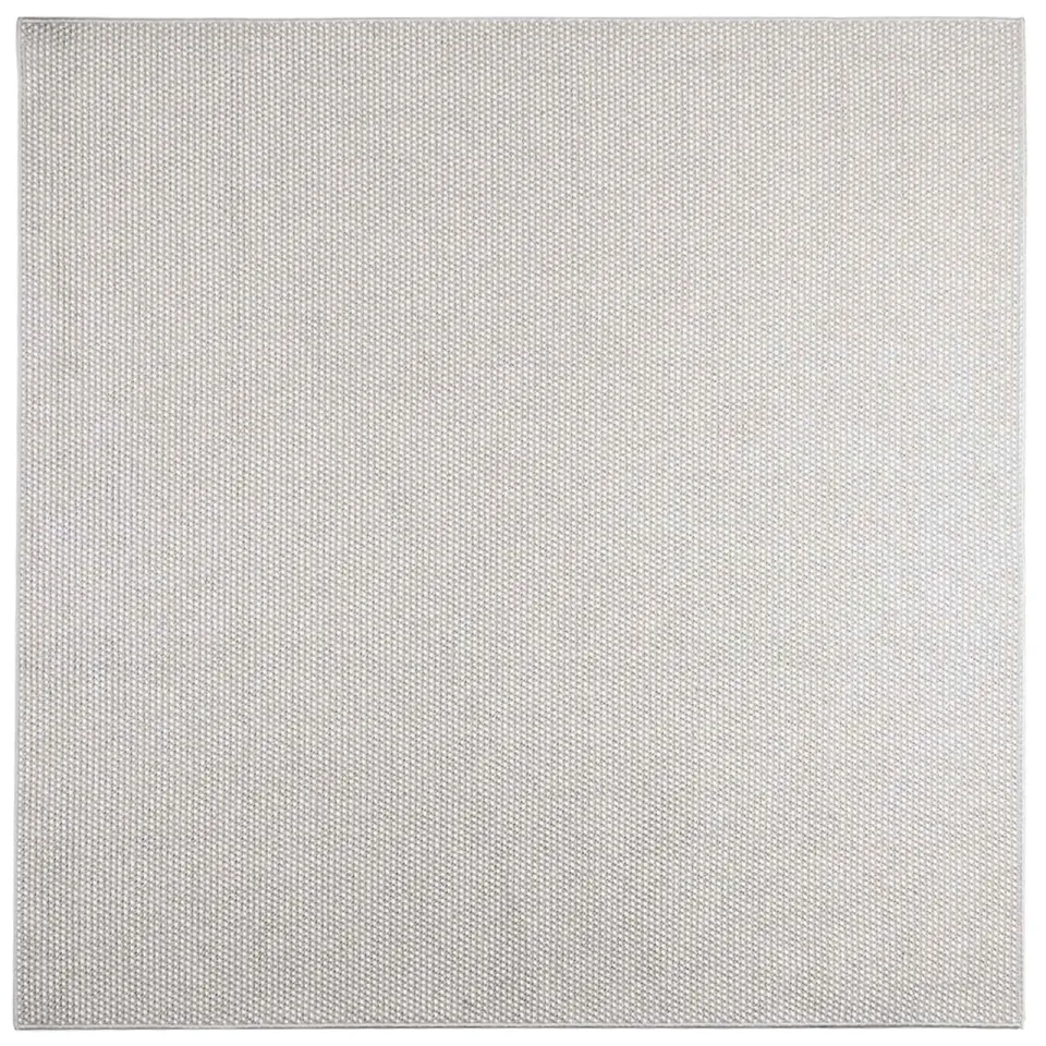 vidaXL Binnen kleed LUGO Crème en Grijs 200 x 200 cm Polyester