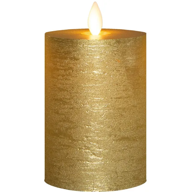 Annas Collection Stompkaars-USB wax 10x7,5 cm goud Anna's Collection geel