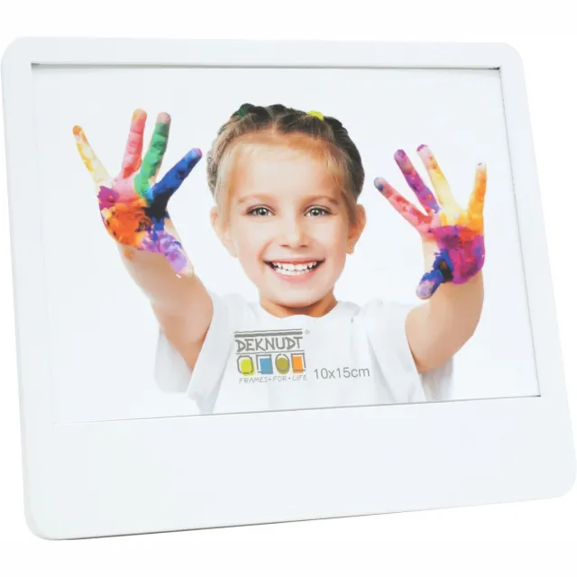 Deknudt Frames fotolijst S68KK1 - wit - hout - voor foto 10x15 cm