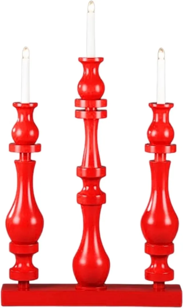 Konstsmide Kandelaar - Rood