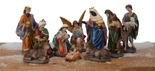 Home & Styling Collection KERSTSTAL FIGUREN 10STS 20CM multi