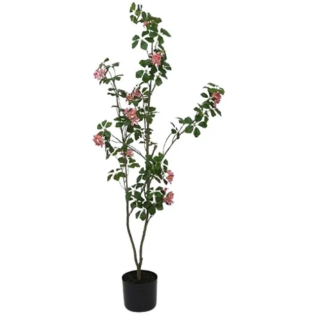 Countryfield Kunstplant Bauhinia Orchideeënboom Bloesemboom Roze 120 cm