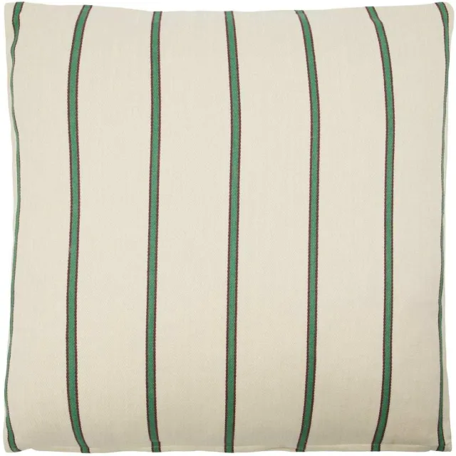 House Doctor Kussenhoes List Zand 50x50cm Zwart