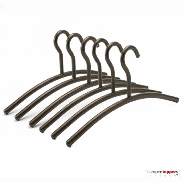 LT-Luce Gaderobehanger Drift Brown 6 Stuks Brons