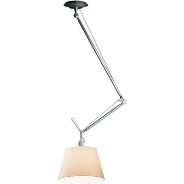 artemide Tolomeo Decentrata hanglamp Ø 36 cm perkament