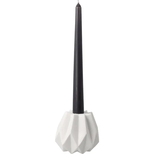 Goebel: Kaiser Porselein Goebel - Kaiser | Kandelaar Polygono Star 9 | Porselein - 9cm - 1 kaars