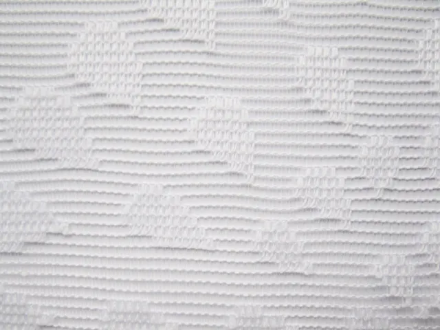 Elbersdrucke Bistro Gordijn Circolo 45x160 cm wit transparant Weiß