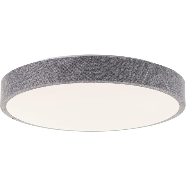 Brilliant AG Brilliant Filiz - Plafondlamp - Ø 38,5 cm - LED 24W - 3000K - 3-steps dimbaar - Wit/Grijs