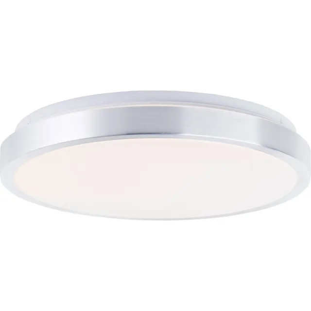 Brilliant Livius - Plafondlamp - LED 22W - Nikkel Nikkel Wit