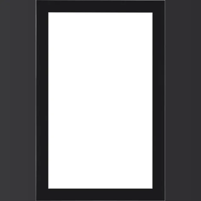 Dutch Frame Factory Fotolijst 30x50 cm - MDF - Zwart Hoogglans - Colonia