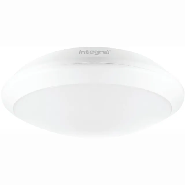 Integral LED Plafondlamp met sensor en noodverlichting 24W 2400lm 4000K Koel Wit IP66 Buitenlamp | Geen fitting | 24 watt | 35.000 Branduren