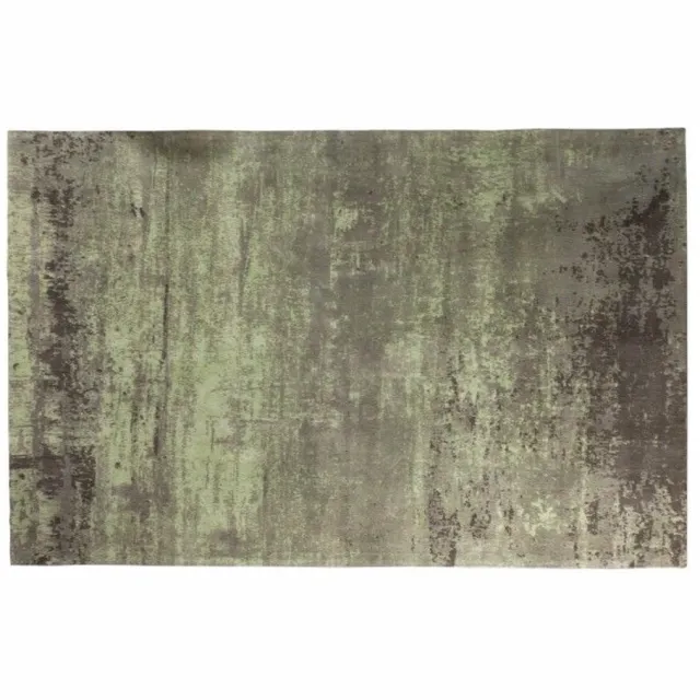 Invicta Interior Vintage tapijt MODERN ART groen gewassen used look - 41258 Zie omschrijving