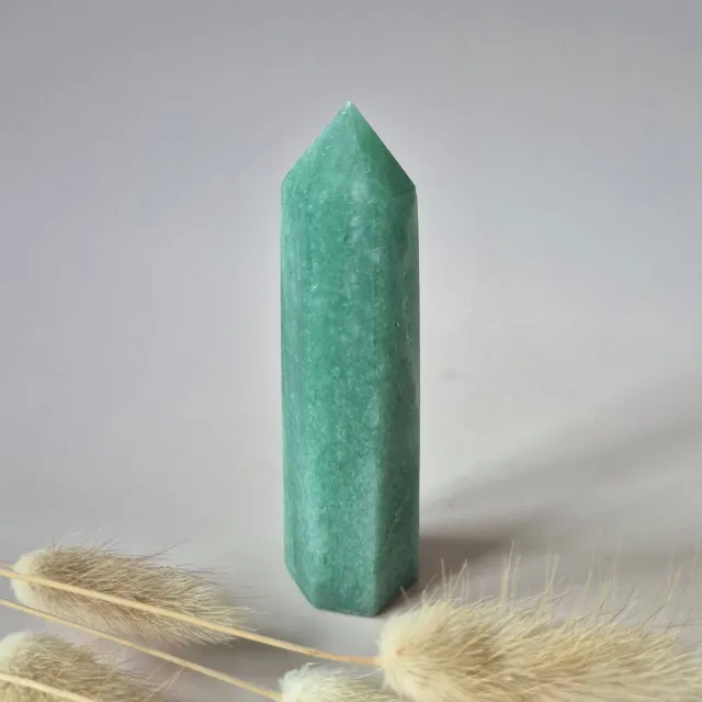 Moonlight Gemstones Edelsteen Groene Aventurijn Toren (8–10 cm)