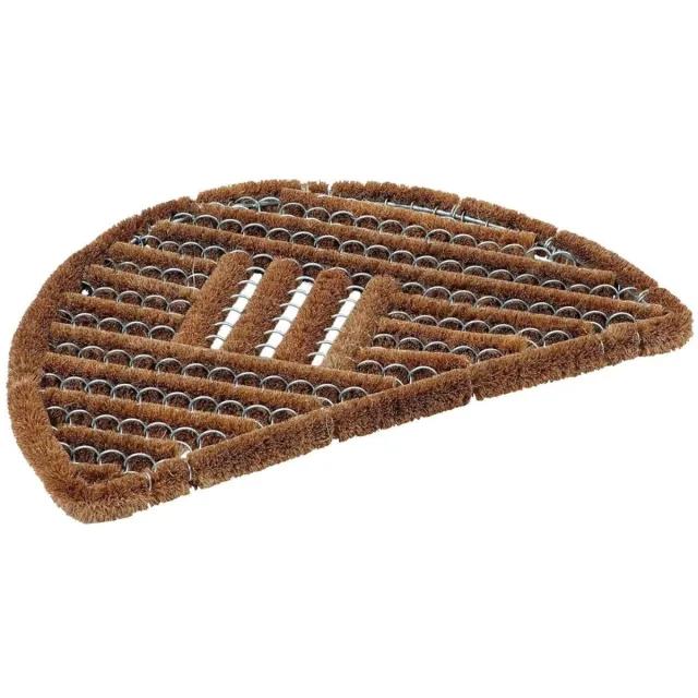 Zylo® Borstelmat voor Buiten - Voetenveger met Borstels - Deurmat - Weerbestendig - Slijtvast - 60x40x2cm - Bruin
