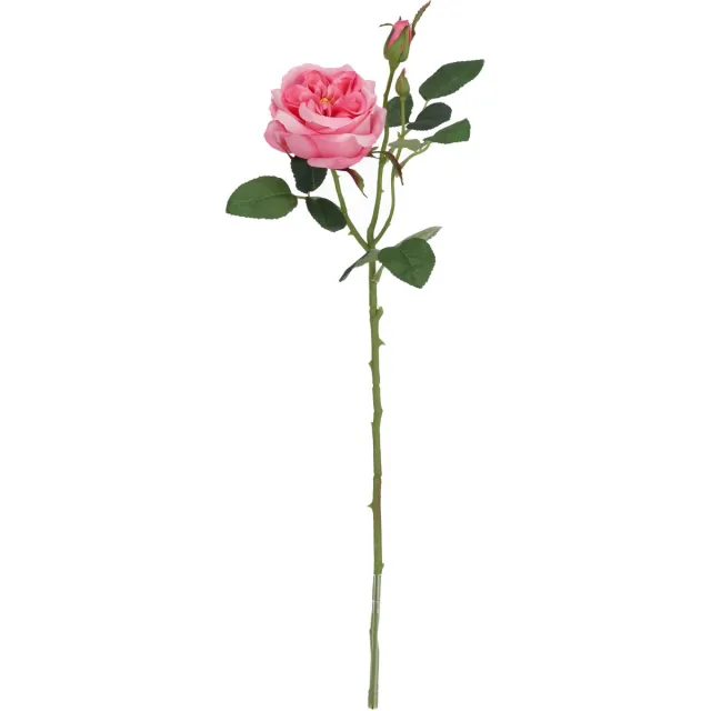 maxifleur Kunstplanten Kunst Rozentak Austin 52cm Roze