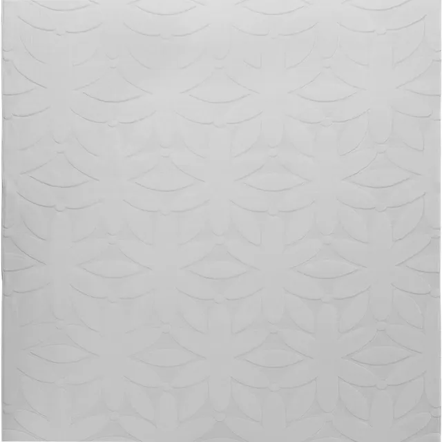 Beliani HOOD - Vloerkleed - Lichtgrijs - 160 x 160 cm - Polyester