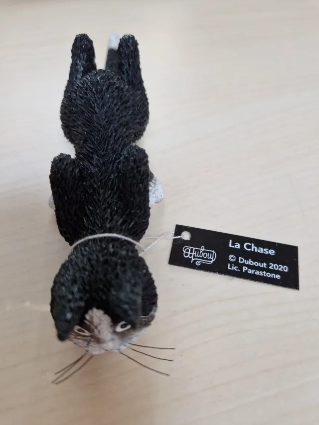 Albert Dubout Parastone Les Chats de Dubout sluipende kat zwart