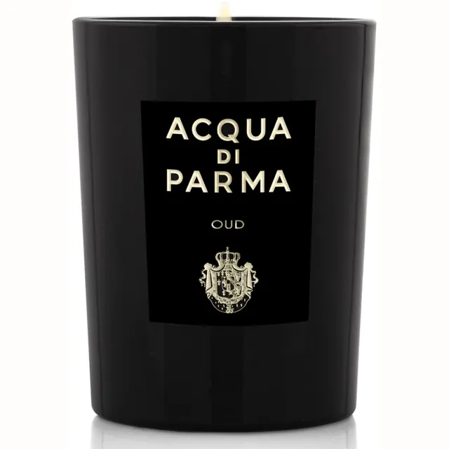 Acqua Di Parma Oud Candela Nel Bicchiere 200 Ml Zwart