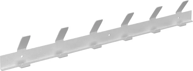 Gorillz Trim 50 Kapstok -12 haken (lengte) 55 cm - Metaal - Wit