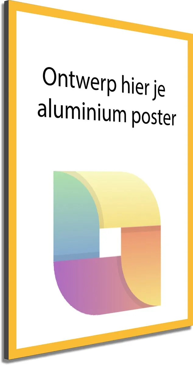 De Online Drukwinkel Wanddecoratie Metaal - Aluminium Schilderij Tijgerbloei in mystiek - 60 x 40 cm - Tijger - Muurdecoratie woonkamer en slaapkamer - Inclusief ophangsysteem - Modern - Modern - Displate alternatief Oranje