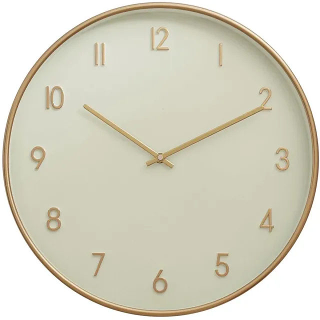 Hauskraft Wandklok - 45cm - Rosé Goud - Decoratieve Klok