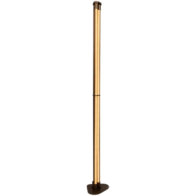 Lucide JANDERIN - Vloerlamp - LED Dimb. - CCT - 2x17W 2200K/3300K - Handbewegingssensor - Champagne kleur | Vibes
