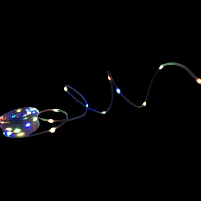 Luca Lighting Wire string,verlichting snoer multicolor 100LED Outdoor IP44 timer, 8functies ,L1000cm