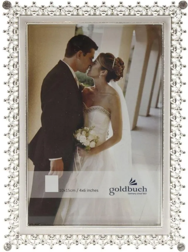 Goldbuch Zilveren Fotolijst 10x15 cm – Firenze - 10x15 cm