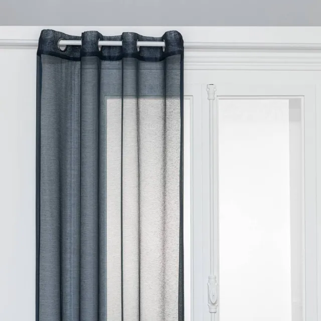 Atmosphera Créateur d'intérieur® Strak vitrage MOLY Bleu