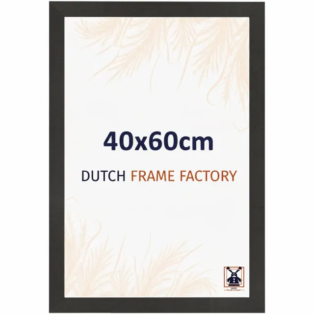 Dutch Frame Factory Fotolijst 40x60 cm - MDF - Zwart Mat - Benno