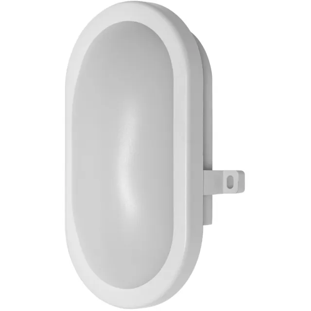 Osram LED-wandlamp 11 W BULKHEAD, 4000 K, 840 lm, IP54, IK06, schokbestendig, witte behuizing van polycarbonaat, stralingshoek 120°, voor kelder en garages