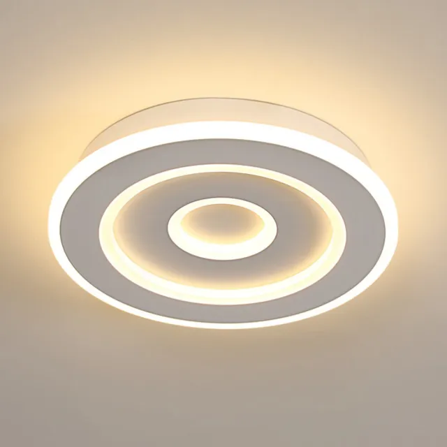 Riserva LED Plafondlamp Wit - 28W - 3000K Warm Wit - 3150lm - Ultradunne Ronde Plafondlamp voor Woonkamer, Slaapkamer en Keuken